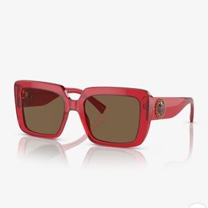 Versace Red Transparent sunglasses!